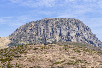 landscape of Witse-Oreum and plateau in Hallasan mountain