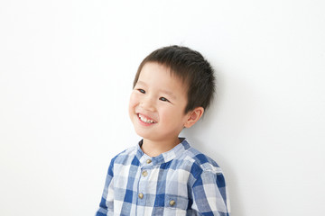 笑顔の男の子