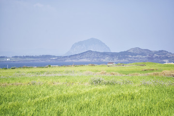Landscape of Sanbangsan and Songaksan