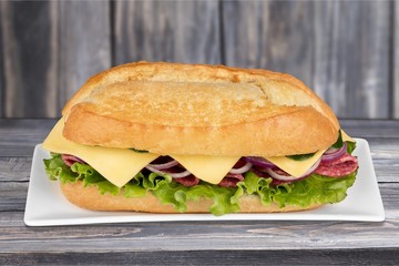 Sandwich, Ciabatta, Gourmet.