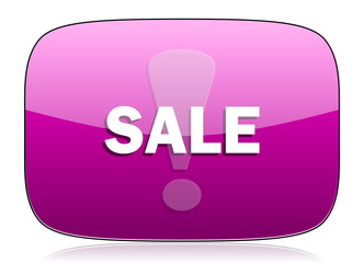 sale violet icon