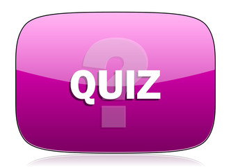 quiz violet icon