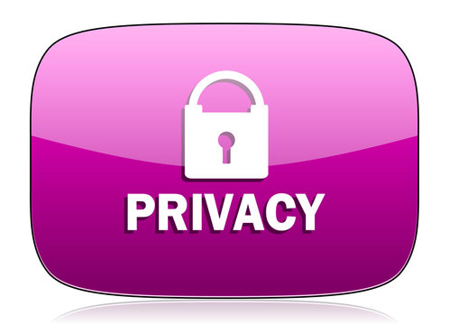 Privacy Violet Icon