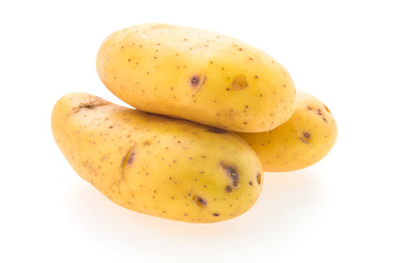 Potato vegetables isolated