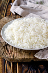 Boiled Basmati rice