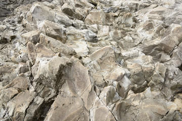 unusual rocks in Jeju Island