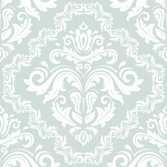 Damask Seamless Vector Pattern