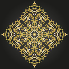 Orient Abstract Vector Pattern