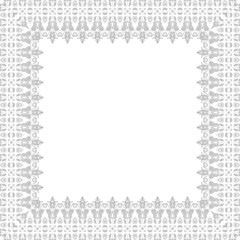 Floral Vector Fine Frame