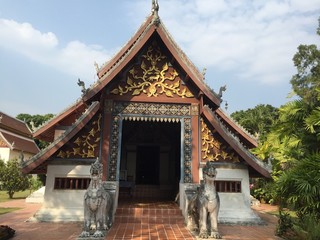 old temple in nan,thailand.