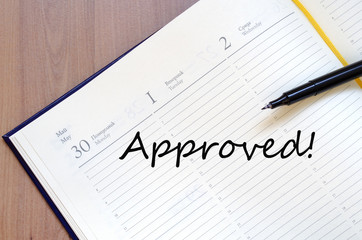 Approved concept Notepad