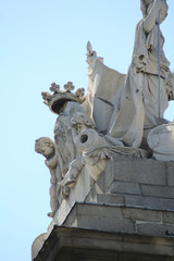 Obraz premium Estatua de Puente Toledo 