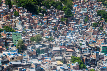 Fototapeta premium Favela Rocinha in Rio de Janeiro
