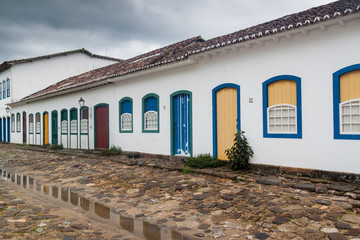 Old colonial town Paraty, Brazil