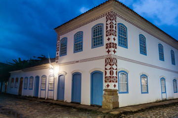 Old colonial town Paraty, Brazil