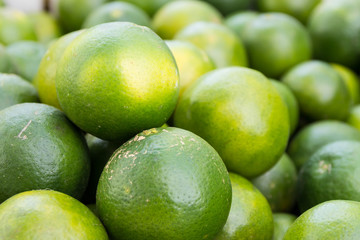 Oranges in the market