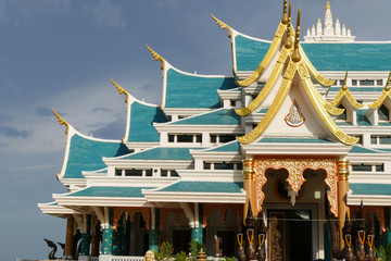 Obraz premium beautiful architecture of buddhist church