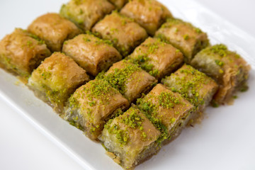 baklava with pistachio
