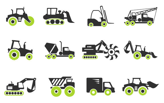 Symbols of Construction Machines