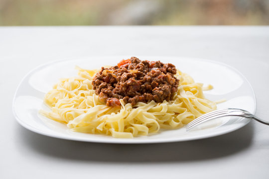 Pasta bolognese