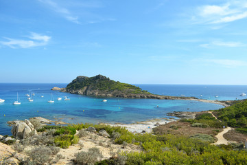 Fototapeta premium BEACH OF ESCALET FRANCE
