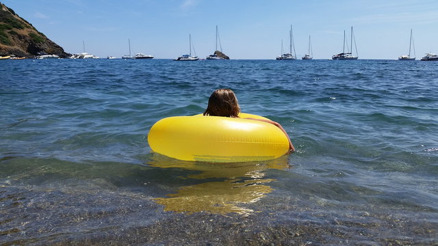 Gommone a isola d' elba