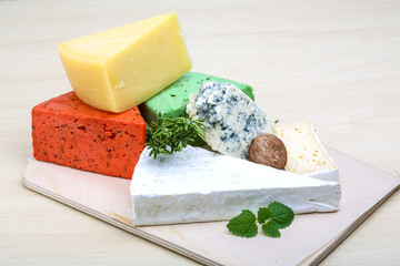 Assortment cheese