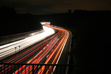 Autobahn Nachts