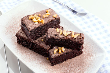 Fresh Homemade Chocolate Brownie