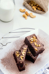 Fresh Homemade Chocolate Brownie