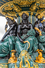 Fontaines de la Concorde (1840) on Place Concorde in Paris