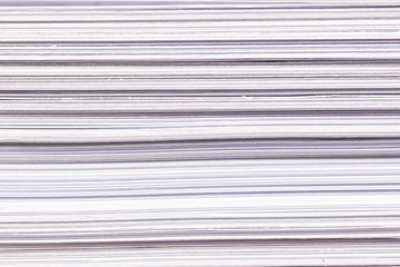 White Paper Stack Closeup