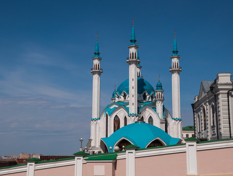 Kol Sharif (Qol Sharif, Qol Sherif) mosque in Kazan Kremlin