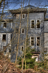 Schieferhaus Ruine