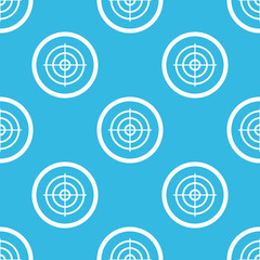 Aim sign blue pattern