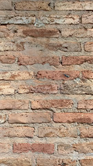 Old light brick texture close up