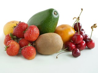 multicolor fruits
