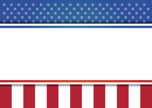 usa america flag background in the 4th july idependence day, labor day concept, american lifestyle, vector illustration, memorial day