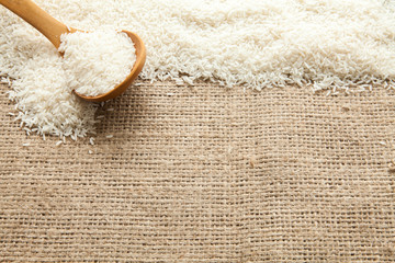 Seasonal Food, grains of  rice