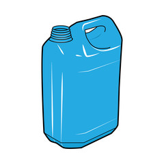 JERRYCAN illustration vector