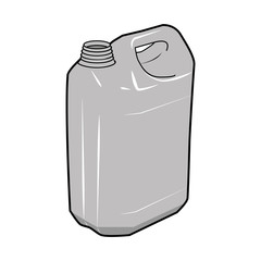JERRYCAN illustration vector