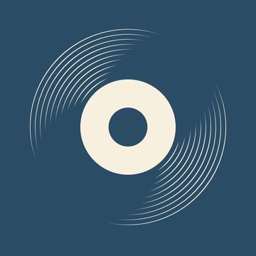 Vinyl record, lp record symbol