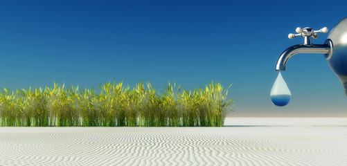 water and desert © juanjo