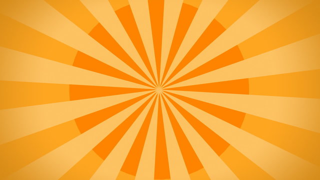 Vintage background, rays, orange