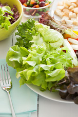 fresh vegetable for salad recipe