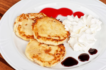 Cheese pancakes