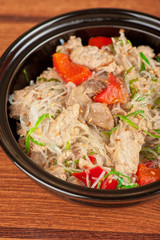 noodles with chicken