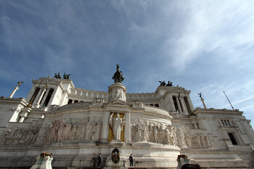 Fototapeta na wymiar Altare della Patria