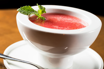 Watermelon soup