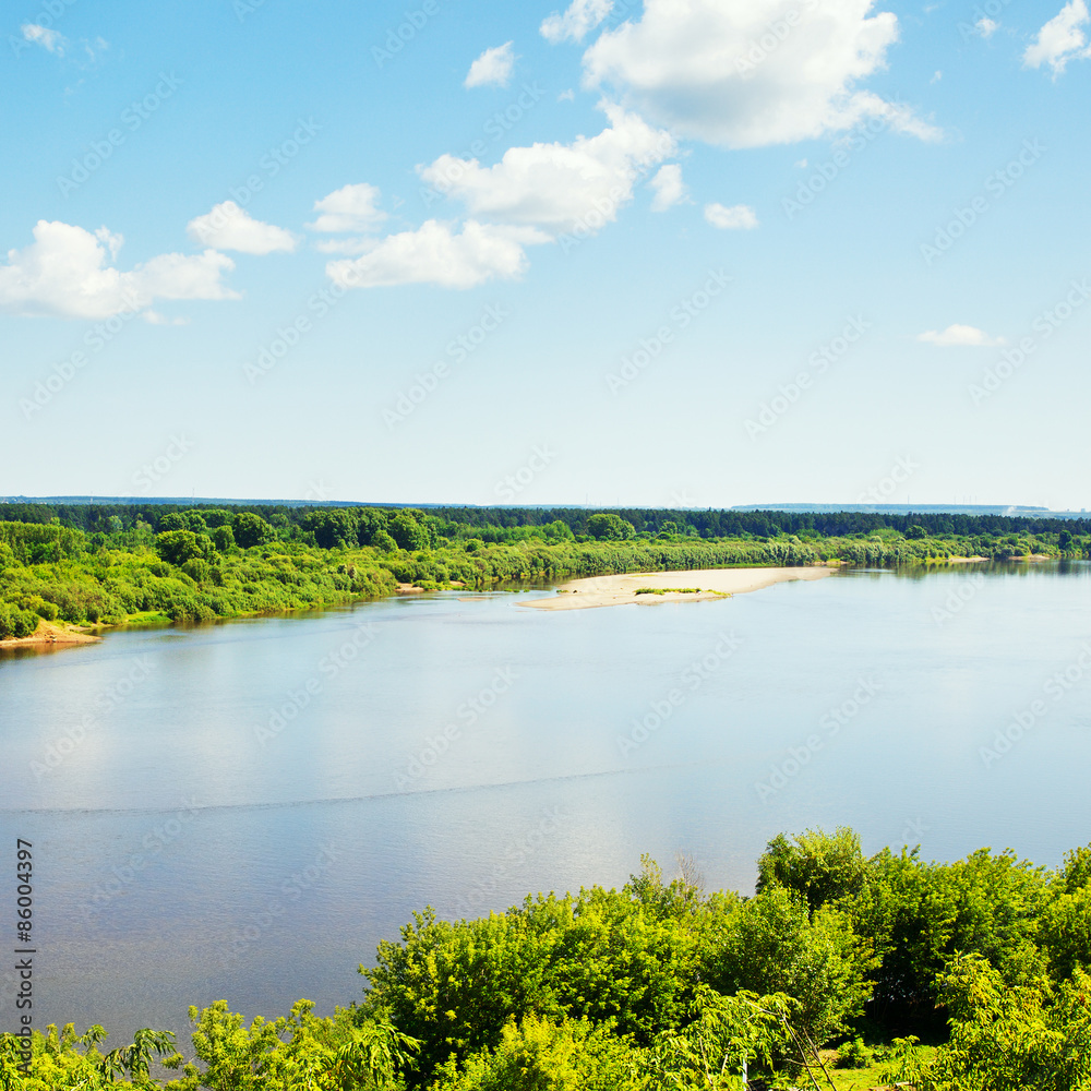 Canvas Prints calm river